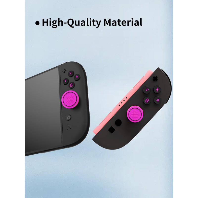 Thumb Grips for Switch 2,UYRUREL Cute Color 10 PCS Joystick