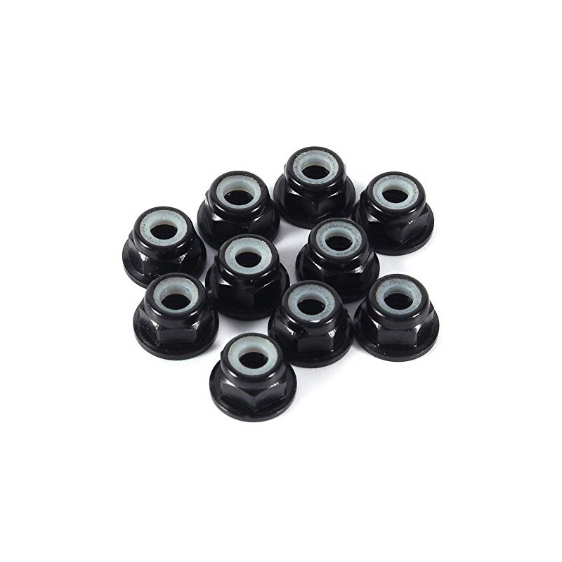 Chazcool M3 Nut, M3 Nylon Insert Selflock Nuts Hex Lock