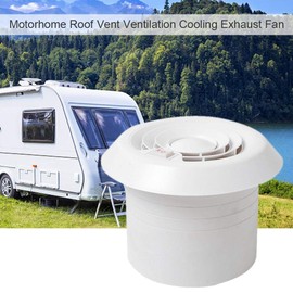 Riloer RV VentFan Exhaust Fan, Car 12 V RV Motorhome Roof Ventilation Extractor Fan Silent Energy Saving for Caravan Motorhome Travel