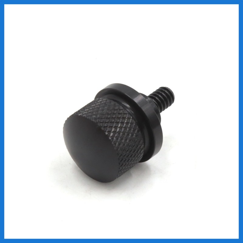 VekAuto Black Aluminium Alloy Motorcycle Seat Mount Bolt Screw Cap