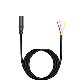 RIIEYOCA Replacement 3.5mm Female to Bare Cable Open End 1/8" TRS 3 Pin Stereo Audio Cable for Installed Audio Equipment or Repair Headphone Microphone Cables 1m (Pack of 4)