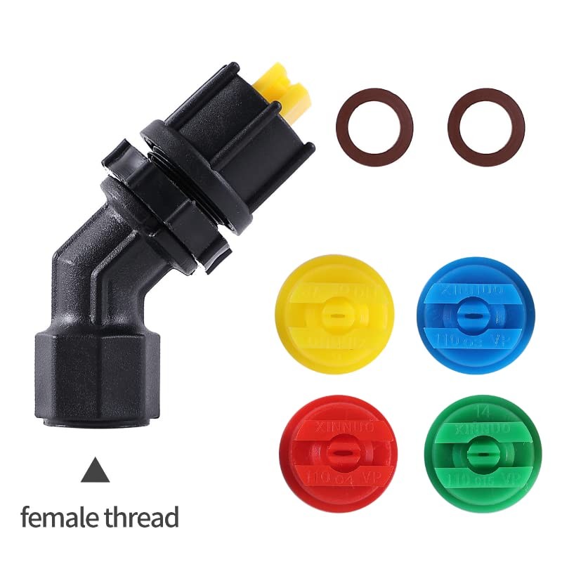 Aimela110 °Fan Shaped Nozzle, 110 Degree Fan-shaped Flat Bottom, 0.15-0.4mm