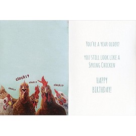 What The Cluck Tree-Free Greetings Funny/Humorous Birthday Card