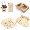 J&L Ray Wooden Sticks, 200 Wooden Ice Sticks DIY Mini