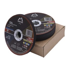 Merryland Cut Off Wheel 5 inch for Angle Grinder, Metal Cutting Wheel 5 X .045 X 7/8 Ultra Thin 50 Pack, Iron Stainless Steel Cutting Disc, Craft-Line C13081042