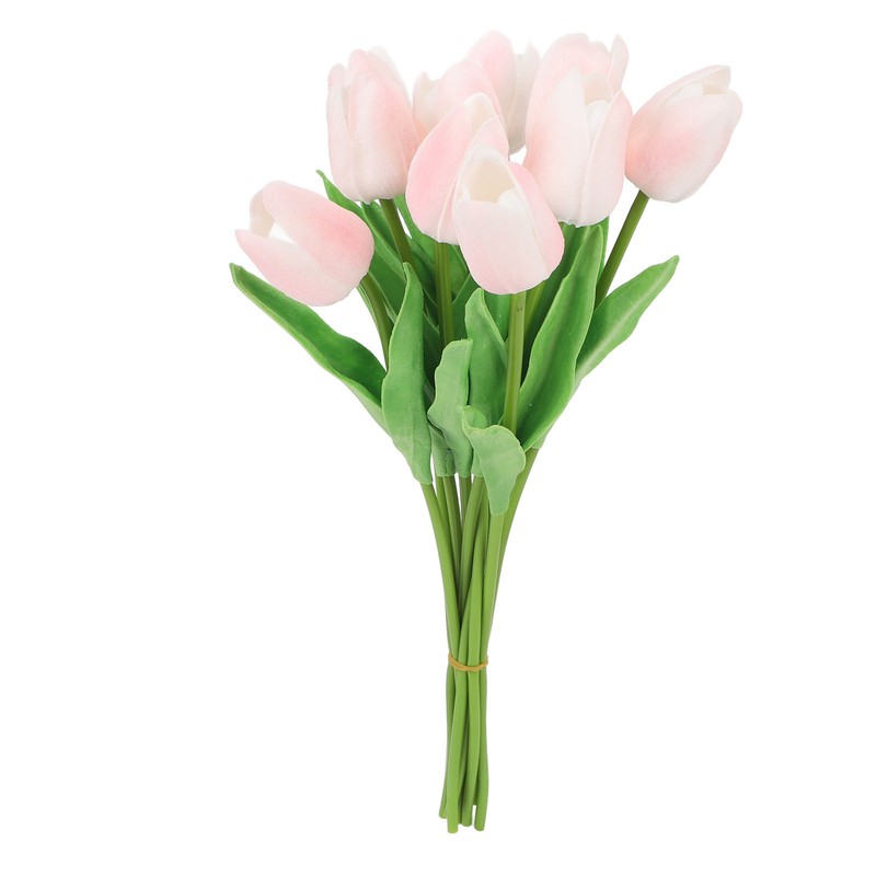 10pcs Artificial Tulip Flowers High Simulation Flowers Decor for Living