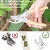 MiKoyi Premium Secateurs Professional Secateurs with 3Cr13 Stainless Steel Blades,