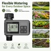Automatic Water Timer for 2-Zone Garden Irrigation – IPX7 LCD