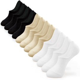IDEGG No Show Socks Womens and Men Low Cut Ankle Short Anti-slid Athletic Running Novelty Casual Invisible Liner Socks