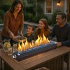 36-inch Table Top Propane Fire Pit, 30,000 BTU Tabletop Firepit