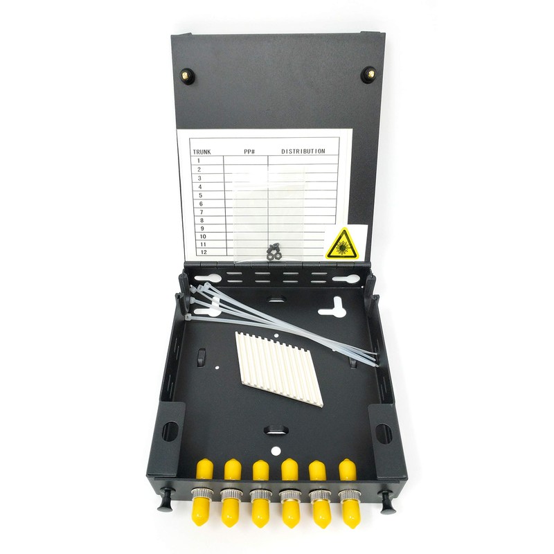 Ultra Spec Cables Wall Mount Fiber Enclosure with Splicing Module