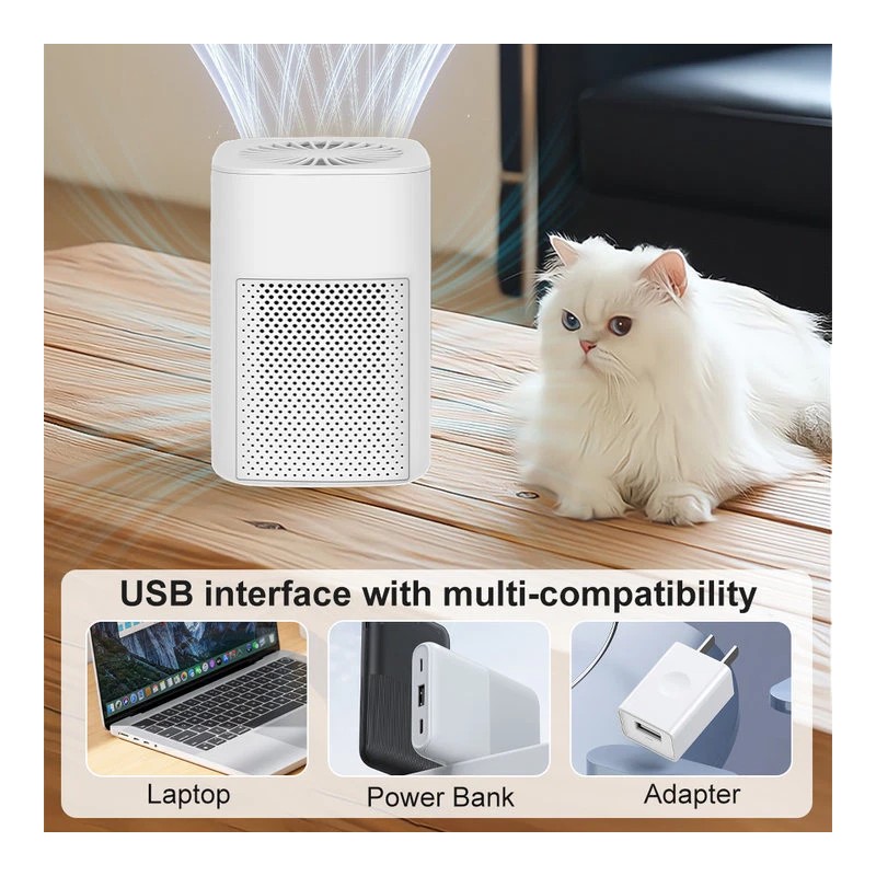 KEPEAK Home True HEPA Air Purifier Protable Air Cleaner for