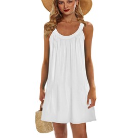 Bluetime Womens Bathing Suit Cover Up for Beach Pool Swimsuit Swim Coverups Skirt Vacation Dress