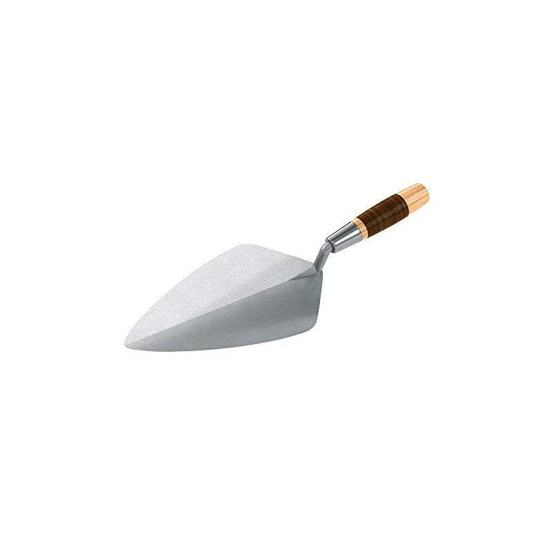 BRICK TROWEL FORGED 11" WL LEATHER HNDL