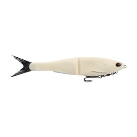 Berkley PowerBait® Nessie Glide Anzuelo, Crudo, 7 Pulgadas, Anzuelo de Pesca con Sabor Irresistible, Suave Bait Ideal para Pesca de lubina, Equipado con Gancho Fusion19