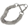 Trixie 2266 Choke Chain 3-Row Restricted Pull 50 cm /