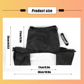 EULAPGOE Camera Rain Cover Waterproof Rain Cover Camera Rain Cover Protection for Digital SLR Cameras with a Lens up to 22 cm Length