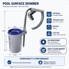 Pool Surface Skimmer for Above-Ground Pools – Wall Mount Cleaning