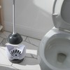Clorox Toilet Plunger with Hideaway Caddy, Set of 2 –