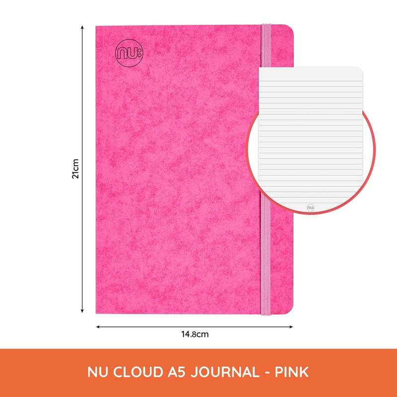NU Notebooks - Craze Cloud Range - A5 Journal -
