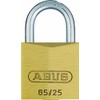 Abus 65/25mm Brass Padlock