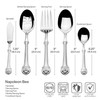 Wallace Napoleon Bee 5 Piece Stainless Steel Hostess Serving Set