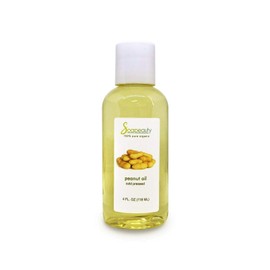 PEANUT OIL REFINED 100% Pure Carrier Cold Pressed (24 OZ(2 X 12 OZ))