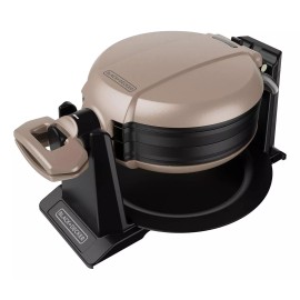 Black+Decker Waflera Black+decker Giratoria Prepara 2 Waffles A La Vez