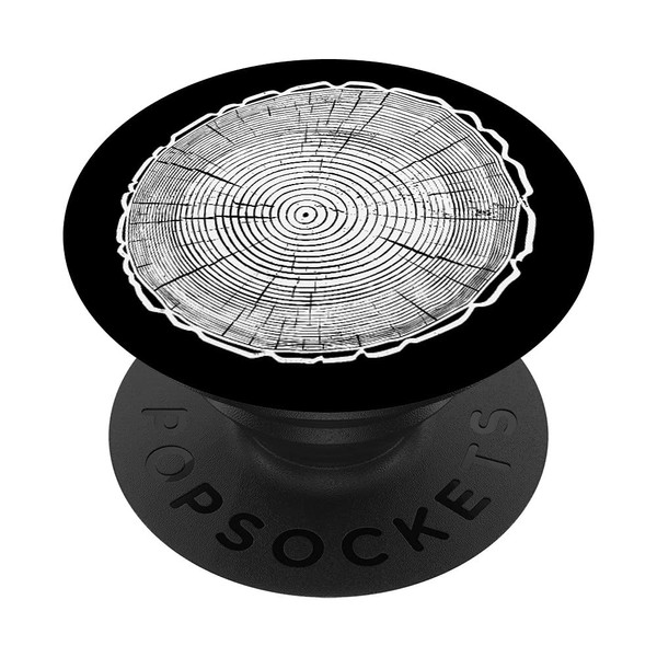Holzscheibe - für Holzliebhaber wie Schreiner und Tischler PopSockets mit