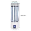 Tonysa 300 Ml Wasserstoff-Wasserflasche, Wasserstoff-Wassergenerator, 3000 PPB Wasserstoff-Wasser-Ionisator, Hocheffiziente Tragbare
