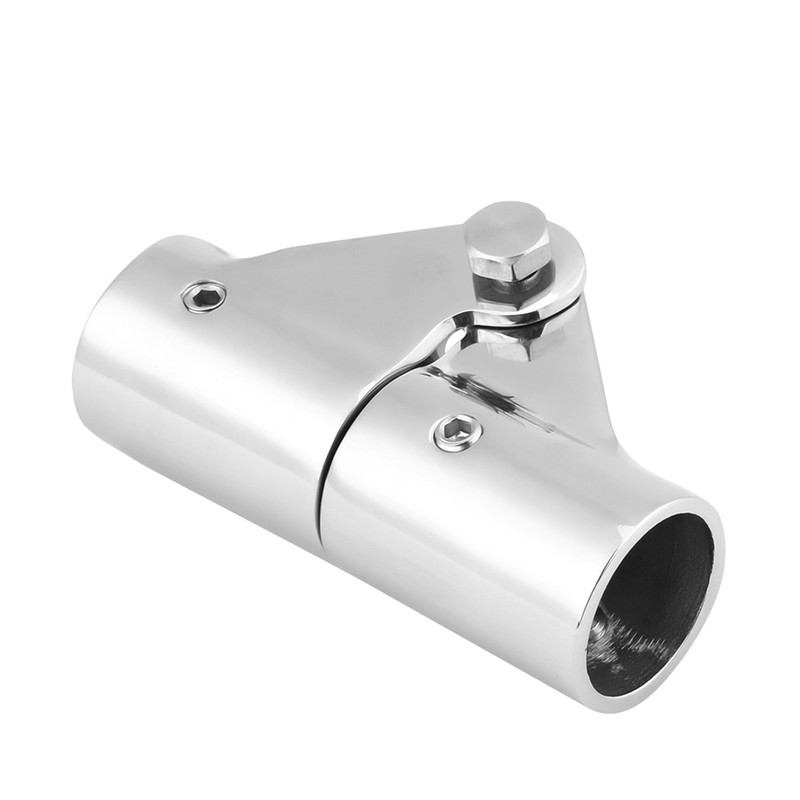 Stainless Steel Folding Swivel Connector Boat Rail Tube Pipe Fittings