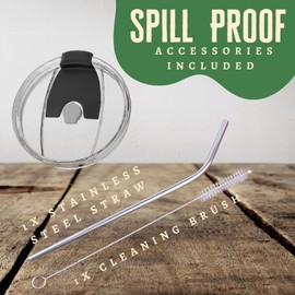 Onebttl Gardening Tumbler - The Man The Myth The Legend - Plant Lover Gift for Men, Gardeners - Stainless Steel 20oz Black