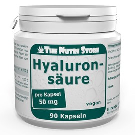 Hyaluronsäure 50 mg Kapseln 90 Stk. vegan