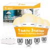 Neporal LITE PRO Rechargeable Light Bulbs, 2600mAh Large Battery Backup