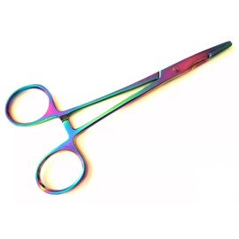 Olsen Hegar Needle Holder 5.5" Rainbow Color Surgical Veterinary Instruments