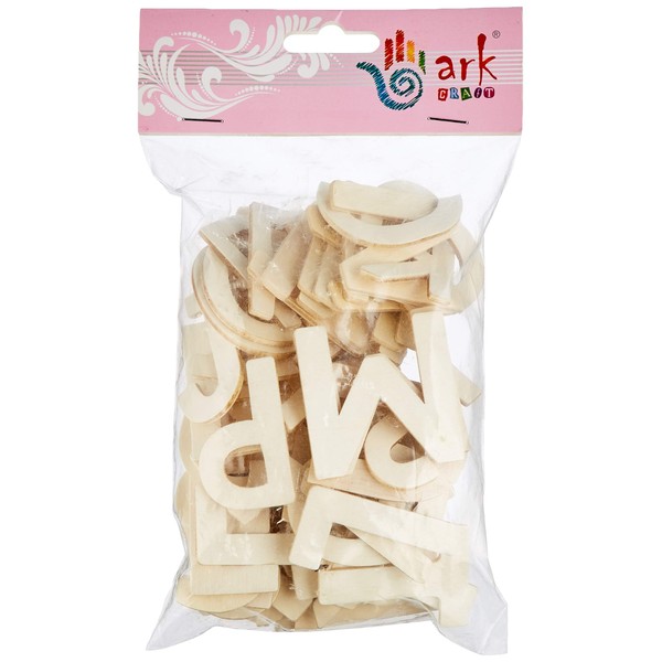 Plain Wooden Alphabet Letters A-Z Letter - Upper case 60