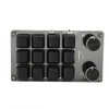 12 Key Mechanical Keyboard Support Wired USB Wireless Bluetooth DIY