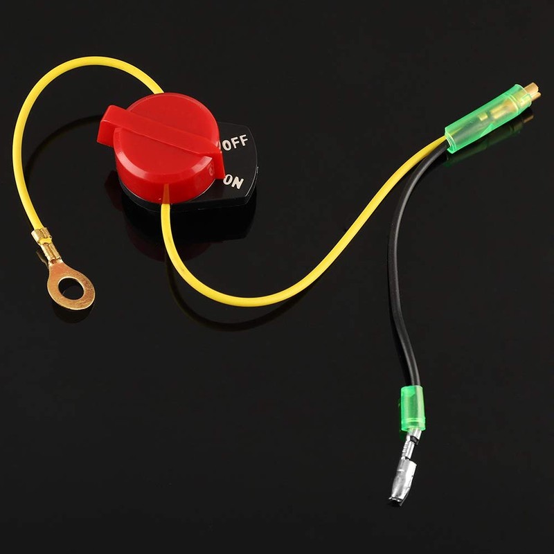 Engine Stop Switch, Metal Engine Kill Switch, Motorcycle Engine On