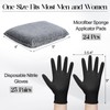 Ziliny 24 Set Wood Stain Applicators and Disposable Latex Gloves