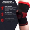 UFlex Athletics Knee Brace Support Sleeve with Side Stabilizers and