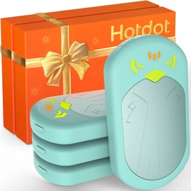 Hand Warmers, Rechargeable Hand Warmer, 4 Pack Rapid Heating Electric Hand Warmers Rechargeable, Portable Pocket Hot Hands Handwarmers Gifts for Women, Men, Camping, Hunting Gear Cyan