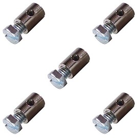 5 Pcs 8mm Diameter Length 9mm Motorcycle Bike Bicycle Lawn Mower Cable Greenhouse