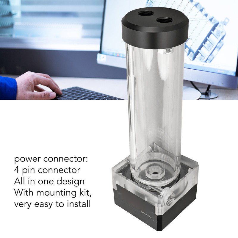 550L/H 10W 12V Water Cooling Pump Tank Fast Cooling CPU