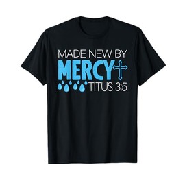 Christian Baptism Gift for Boys Funny Faith Cross Design T-Shirt