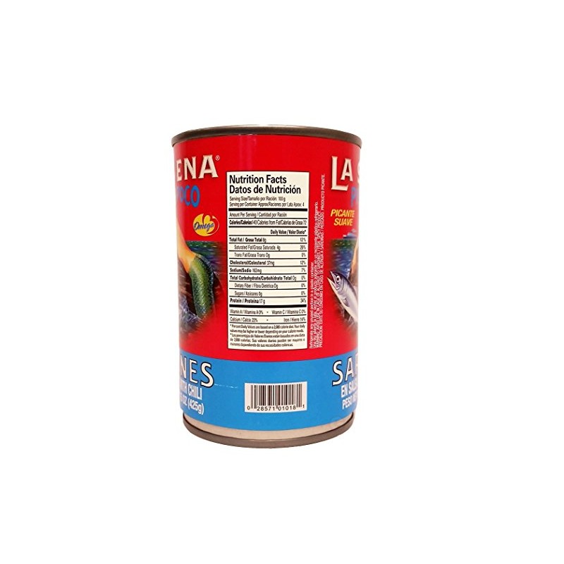La Sirena Pica Poco Sardine 5.5 oz - Sardina (Pack