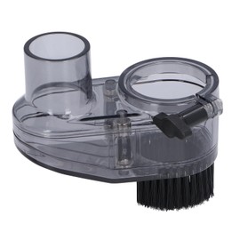 CNC Router Spindle Dust Collector, Height Adjustable, Magnetic Suction, Precise Engraving, CNC Router Dust Shoe, Nylon Brush, Easy to Install for the Machine