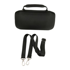 BT Speaker Carrying Case Hard Shell Shock Absorbing Protective Wireless Speaker Storage Bag for Pulse 5 Black