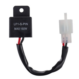 EPLZON 2 Pin 12 V 150 W Motorcycle LED Indicator Relay Flash Relay Indicator Transmitter Flash Rate Control Relay