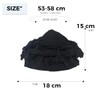 HIQIU Vintage Turban Men's Durag, Satin Lined Stretch Head Scarf,