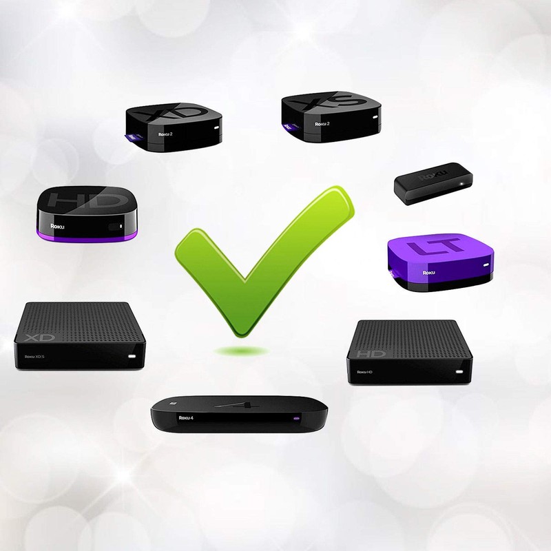 New Replaced Remote Control Fit for Roku Streaming Box, for